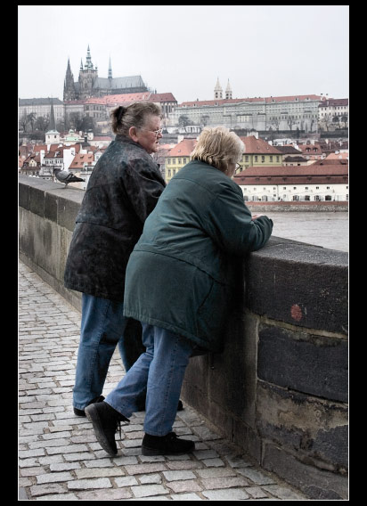 babky na Karlov Most
