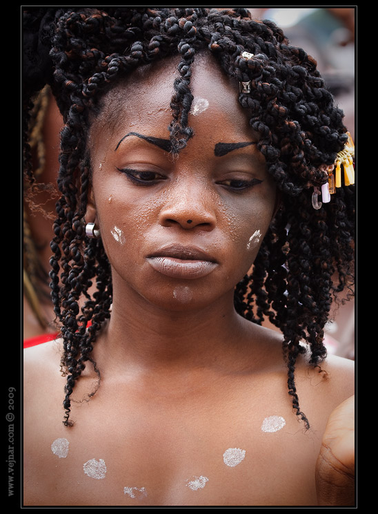 prague08 portrait of African