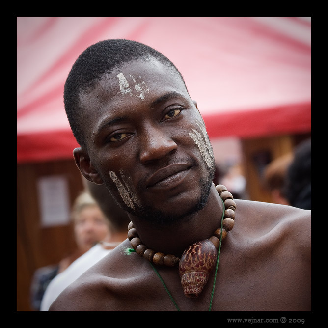 prague09 portrait of Negro